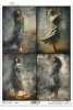portrety kobiece, melancholia, zwiewne suknie, tajemnica, gotyk, vintage, postarzany papier, nastrojowe*female portraits, melancholy, flowing dresses, mystery, gothic, vintage, aged paper, moody